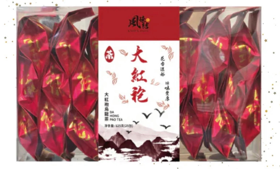 風味結大紅袍茶葉 125g (25包) (歡迎大量採購，請WhatsApp 客服查詢優惠價格）